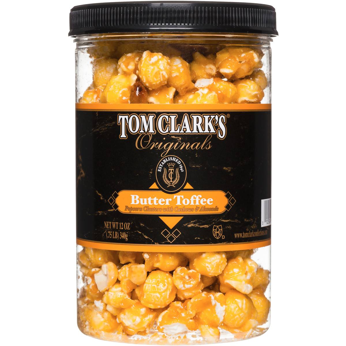 Tom Clark Butter Toffee Popcorn 340g Woolworths