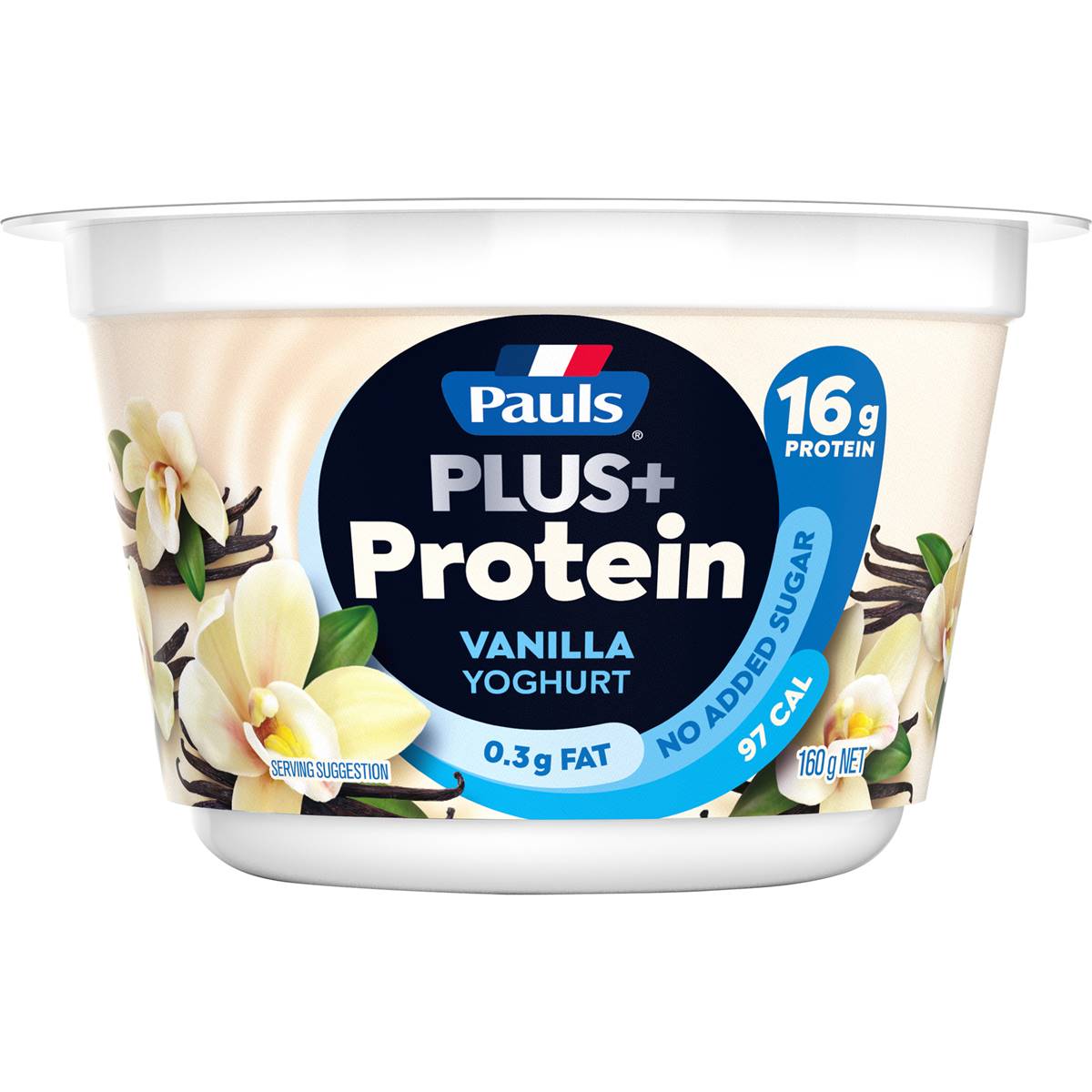 pauls-plus-protein-vanilla-yoghurt-160g-woolworths