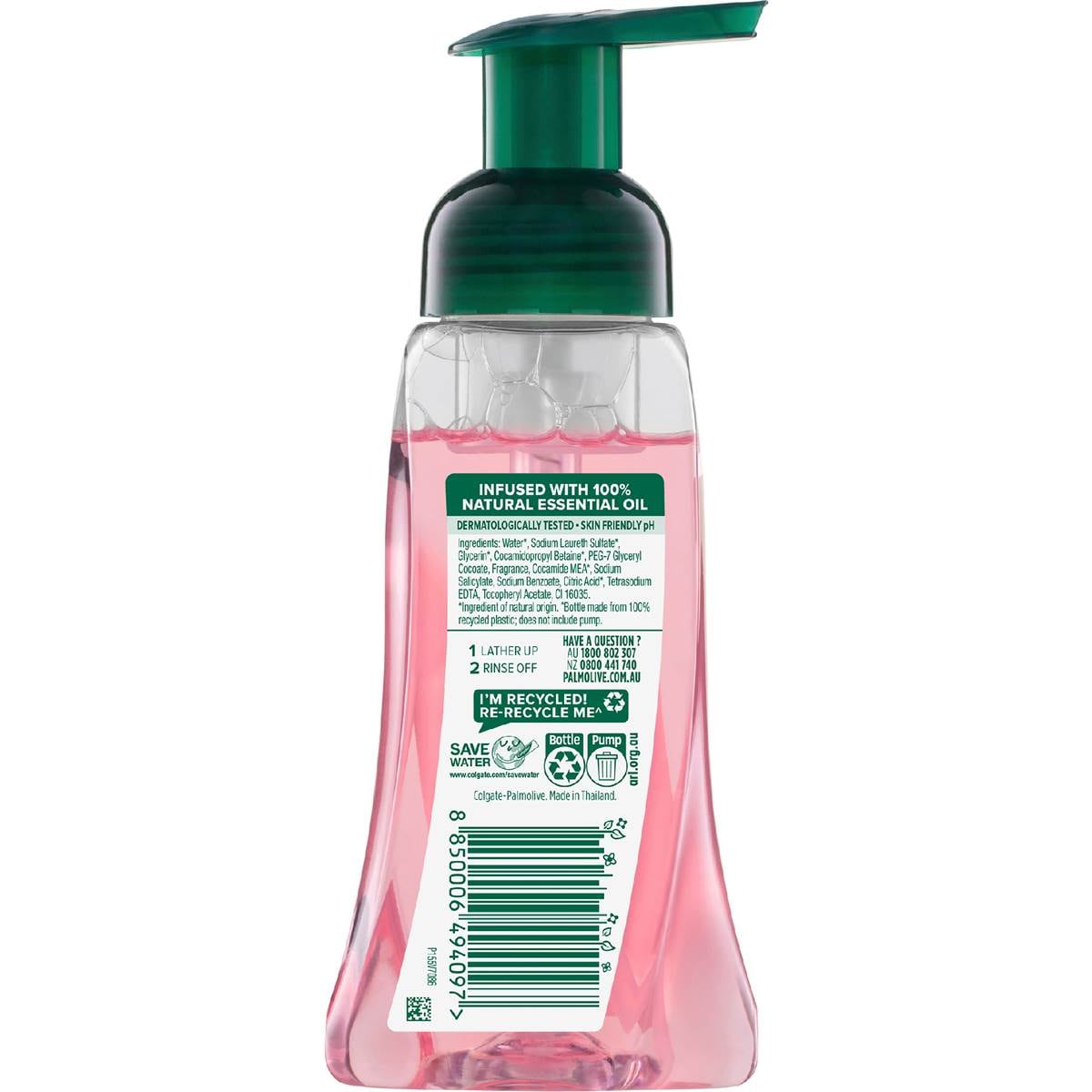 Palmolive Foaming Liquid Hand Wash Soap Japanese Cherry Blossom 250ml