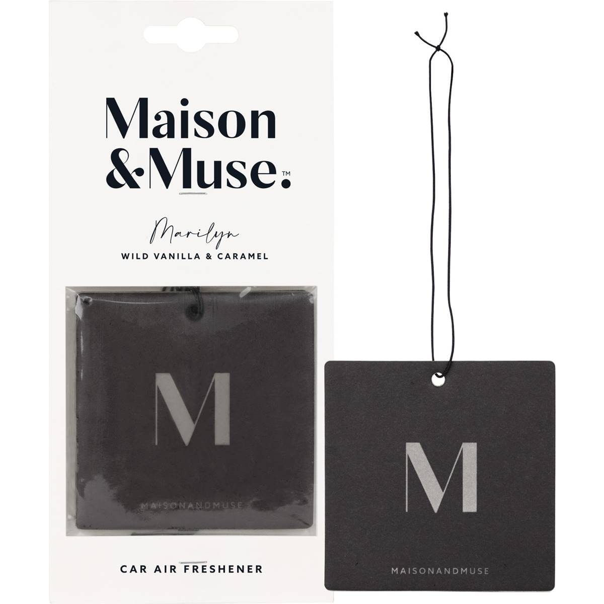 Maison & Muse Car Air Freshener Mild Vanilla & Caramel each