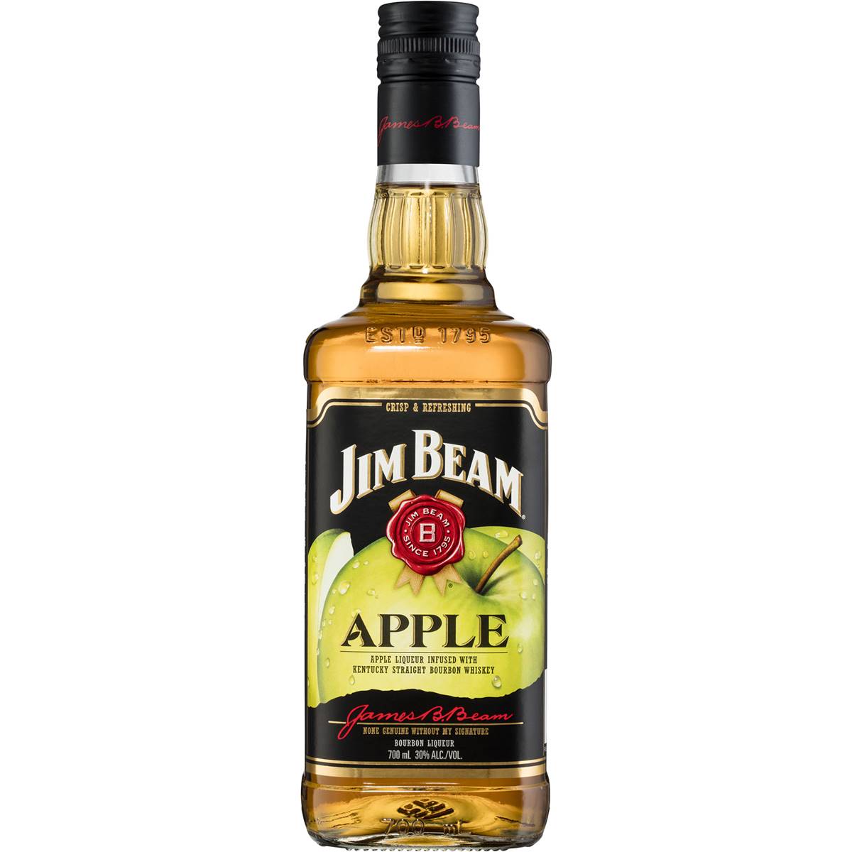 Jim Beam Apple Bourbon 700ml | Woolworths