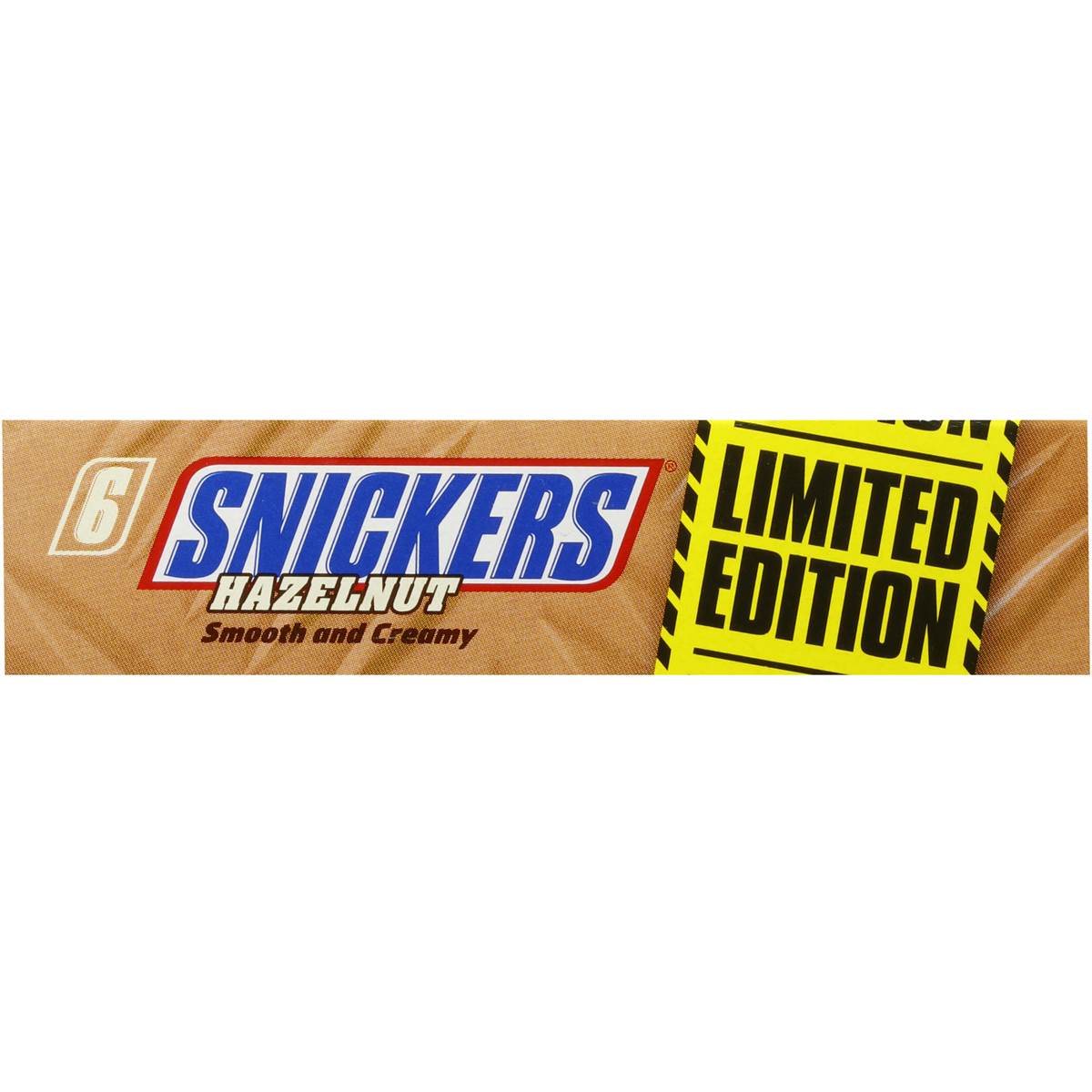 Snickers Hazelnut Frozen Bars 6 Pack Woolworths