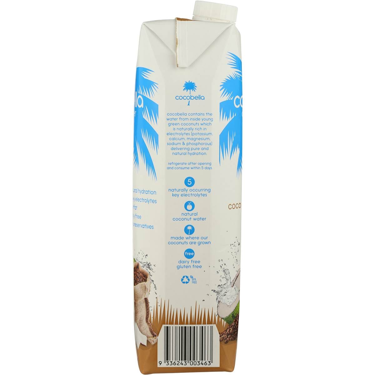 Cocobella Coconut Water Coco Latte 1l Woolworths
