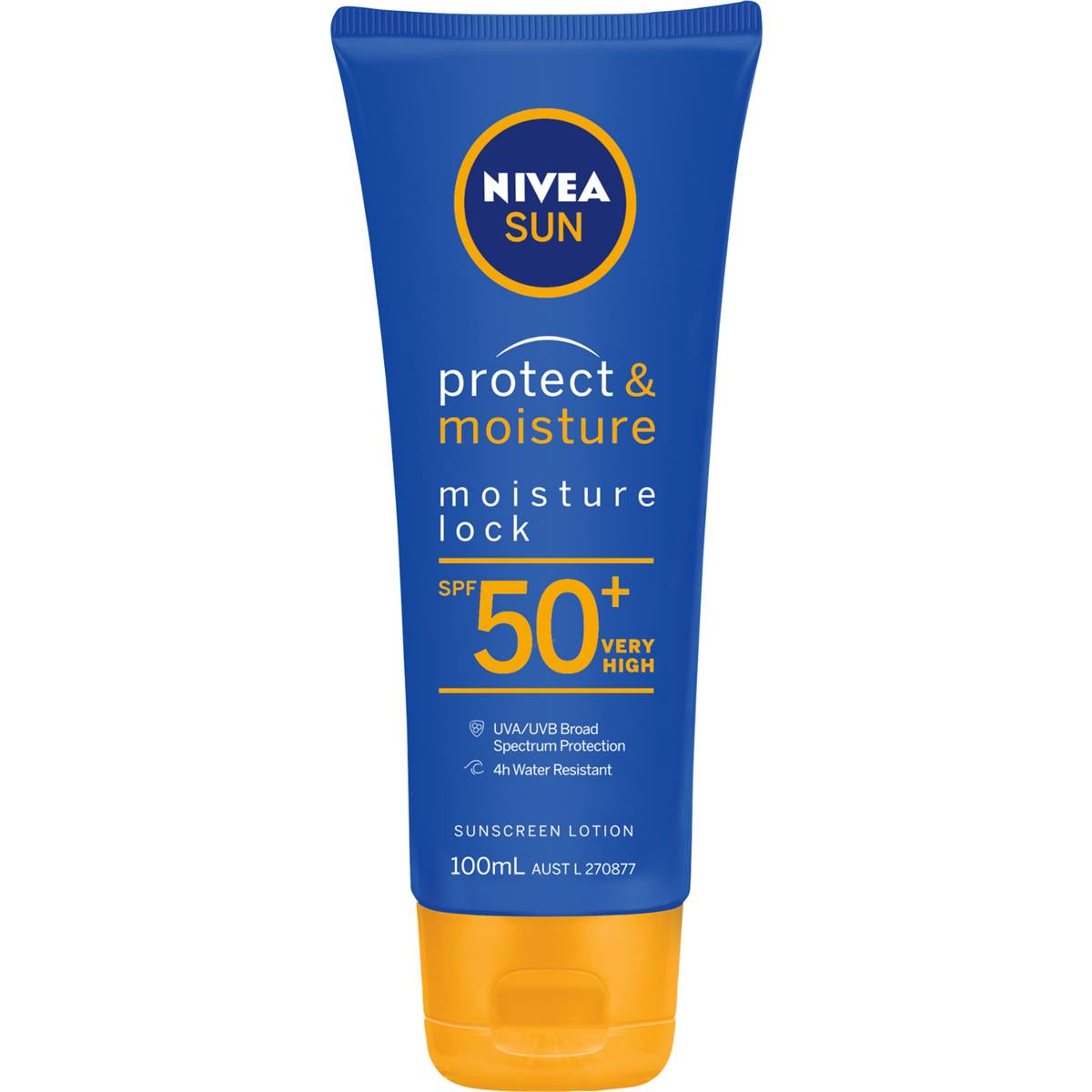 Nivea Sun Protect & Moisture Lock Spf50+ Sunscreen Lotion 100ml ...