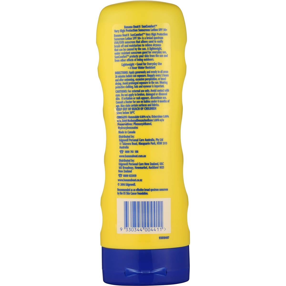Banana Boat Sunscreen Spf50 175ml Tube Woolworths