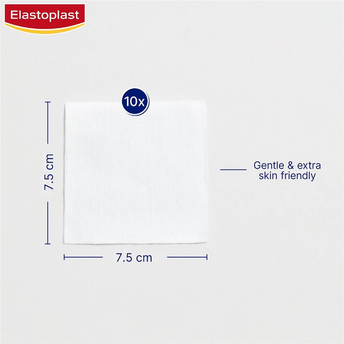 Elastoplast Soft Gauze Sterile 10 Pack Woolworths