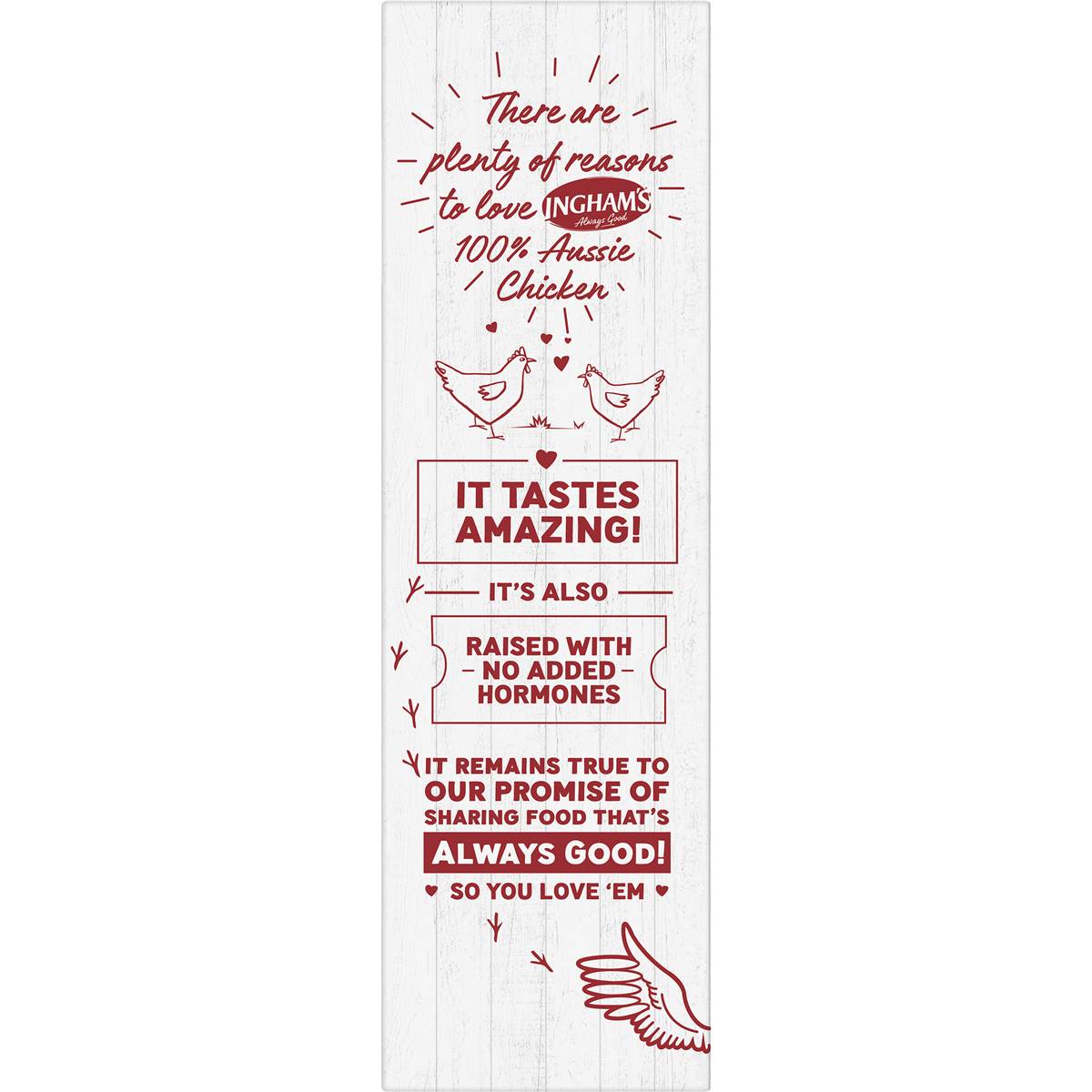 Ingham's Frozen Chicken Breast Tenders Southern Style 400g Woolworths