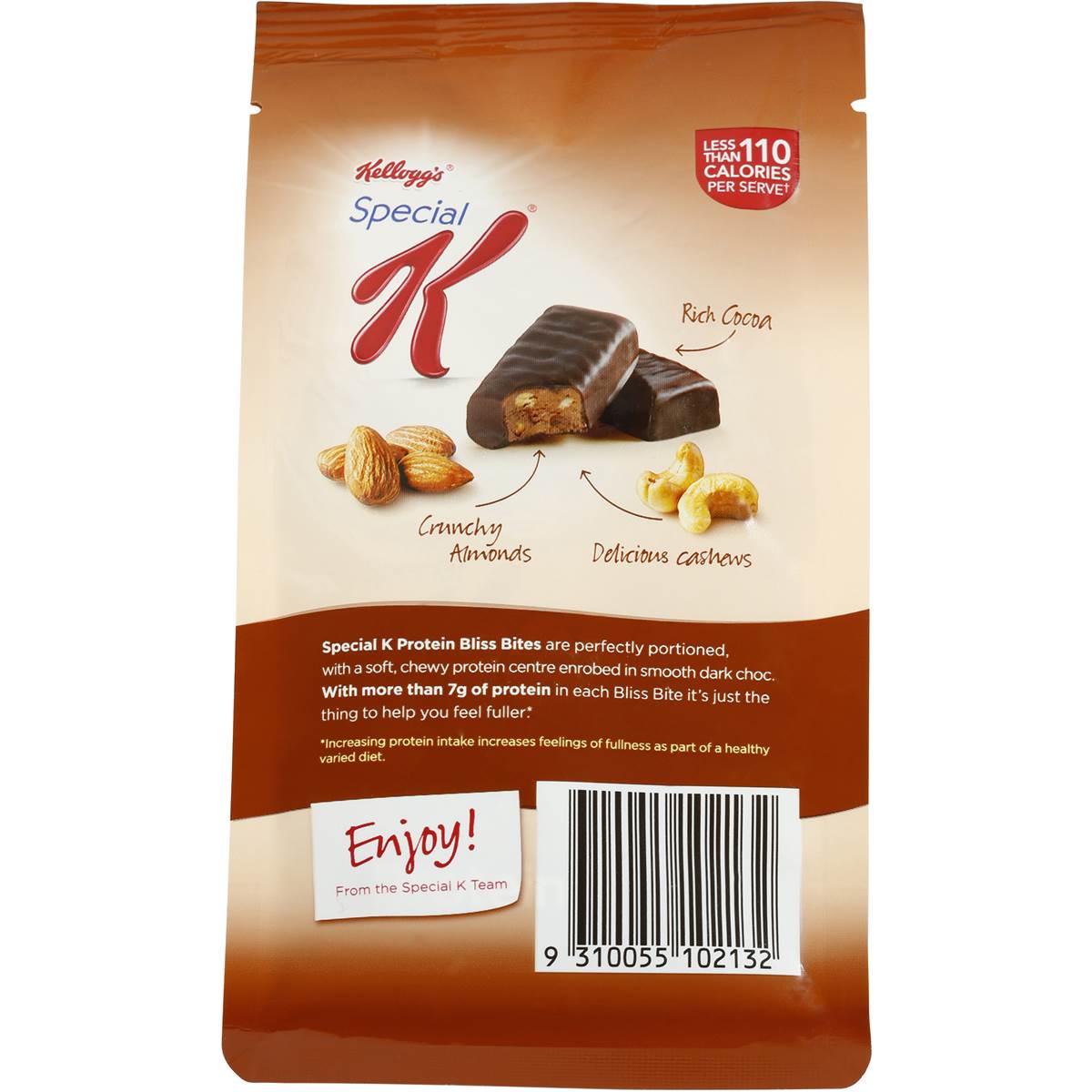 Kellogg's Special K Protein Bliss Bites Rosted Almond Cocoa & Cashew ...