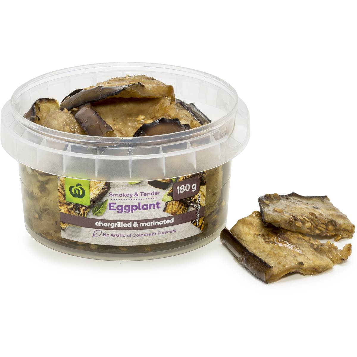 Woolworths Chargrilled Eggplant Prepacked 180g Woolworths