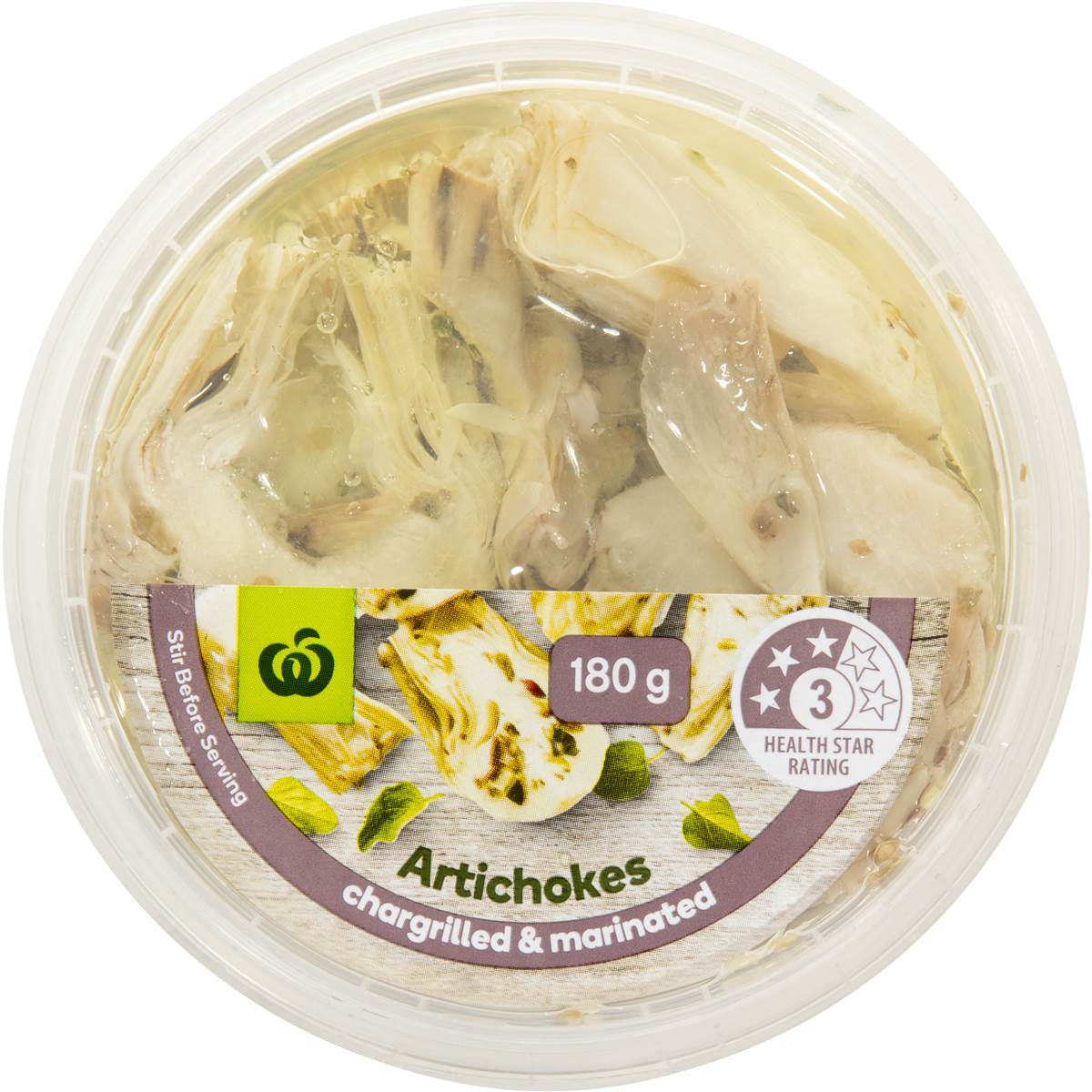 Woolworths Chargrilled Marinated Artichokes Prepacked 180g Woolworths