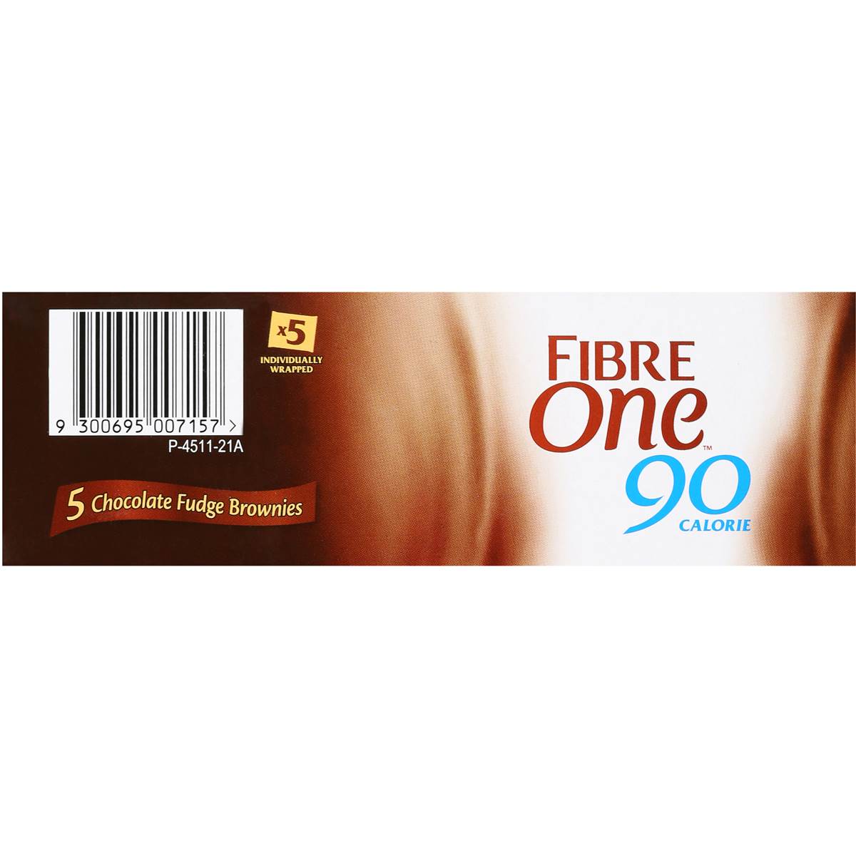 Fibre One Muesli Bars Choc Fudge Brownie 120g Woolworths
