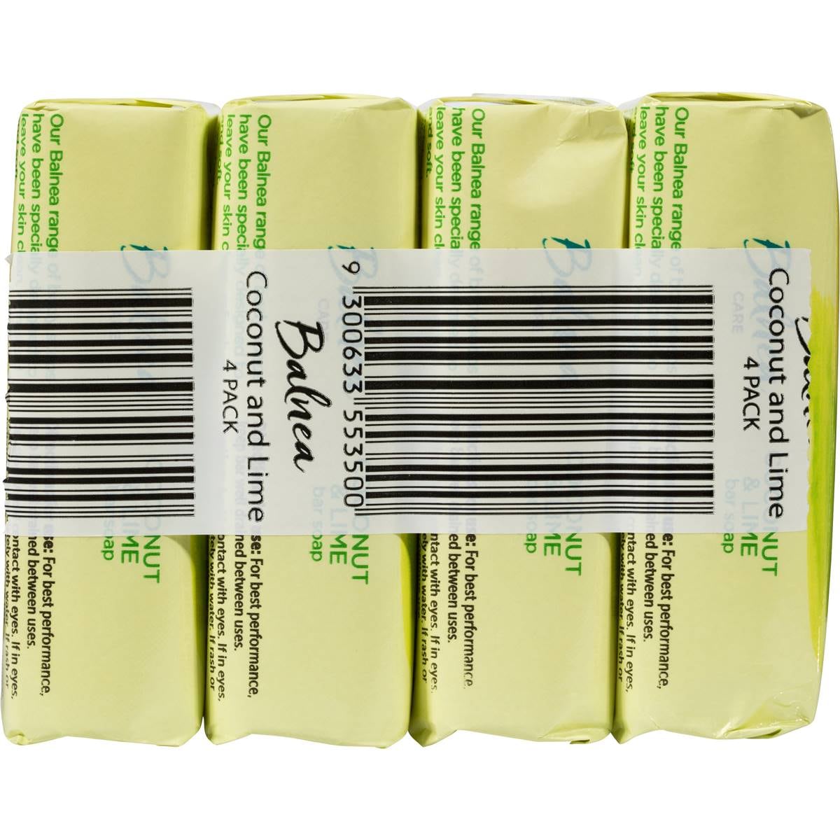 Balnea Soap Coconut And Lime 4x100g Woolworths