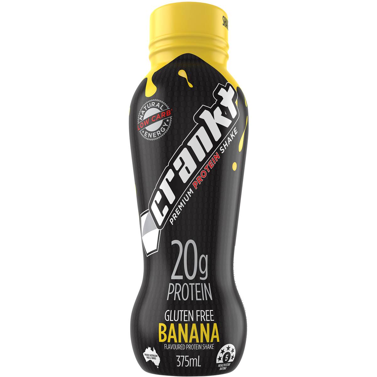 Crankt Hplc Protein Shake Banana 375ml | Woolworths