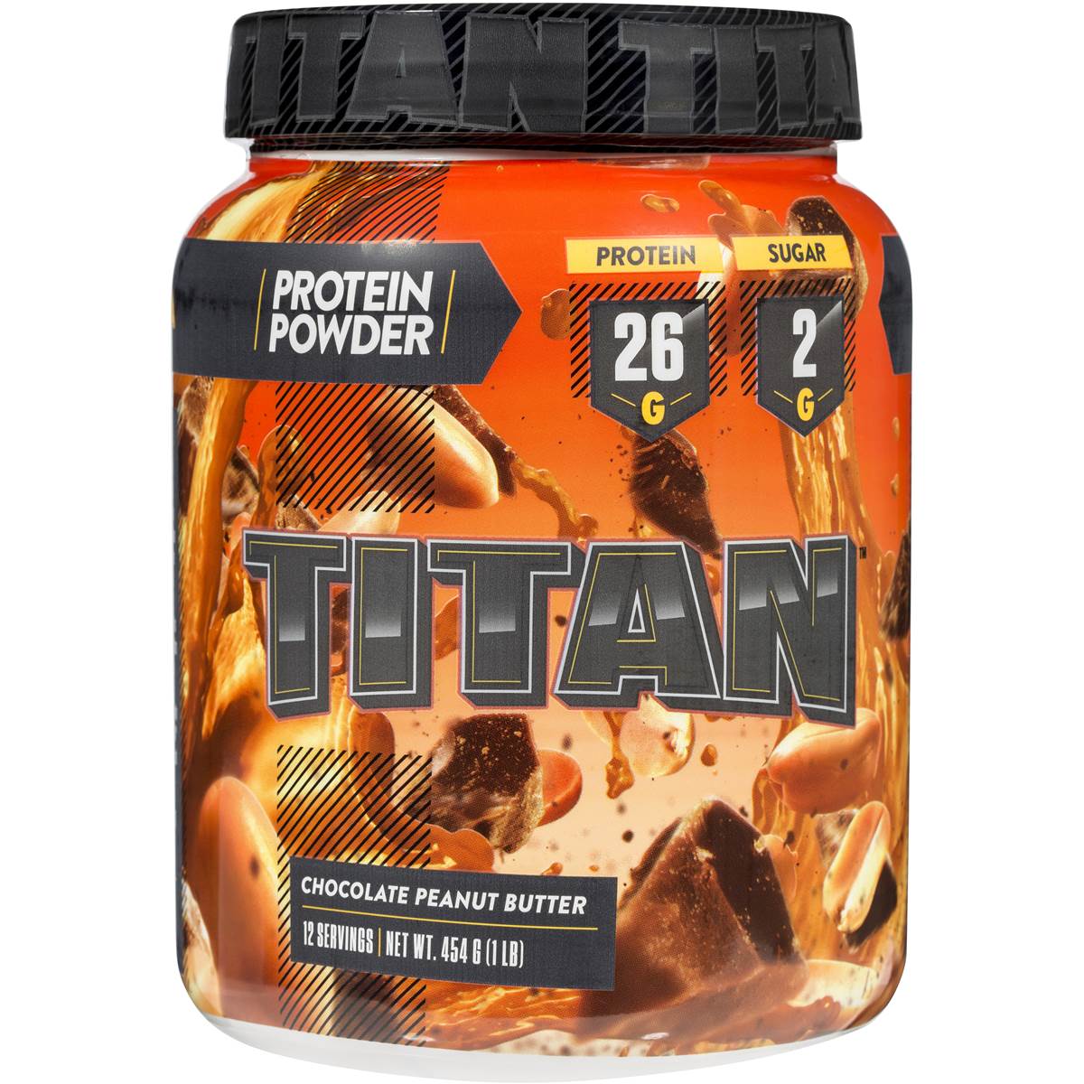 Titan Protein Powder Choc Peanut Butter 454g Woolworths