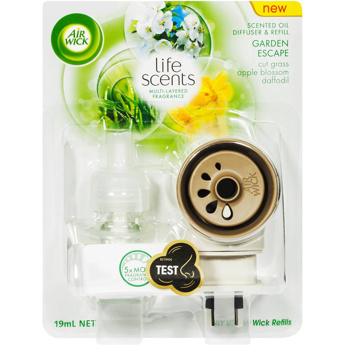 Air Wick Life Scents Garden Escape Electric Plug In Diffuser 19ml Each