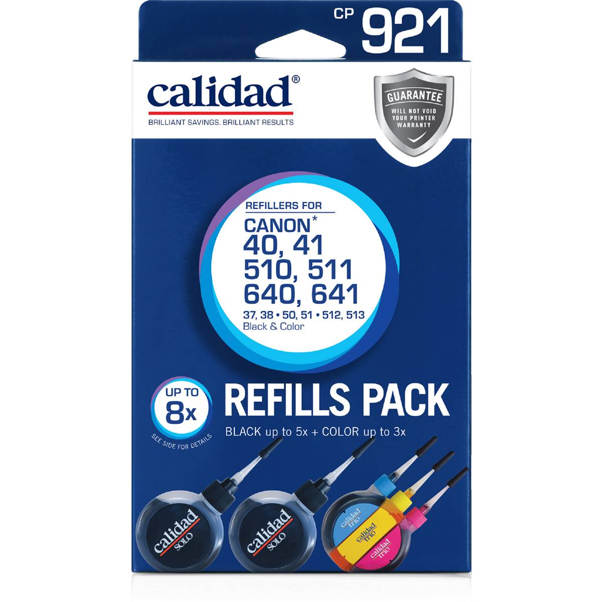 Calidad Canon Printer Ink Refill Pack