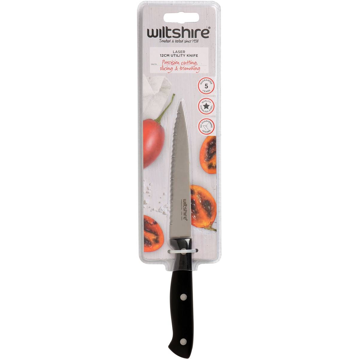 Wiltshire Triple Rivet Utility Knife 12cm Each Woolworths