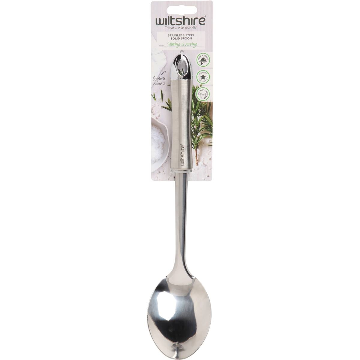 Wiltshire Stainless Steel Solid Spoon