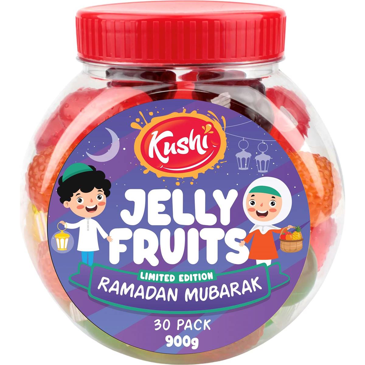 Kushi Jelly Fruits 30 Pack Woolworths