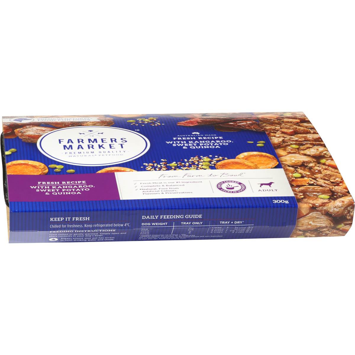 Farmers Market Adult Dog Food Kangaroo With Sweet Potato 300g Woolworths