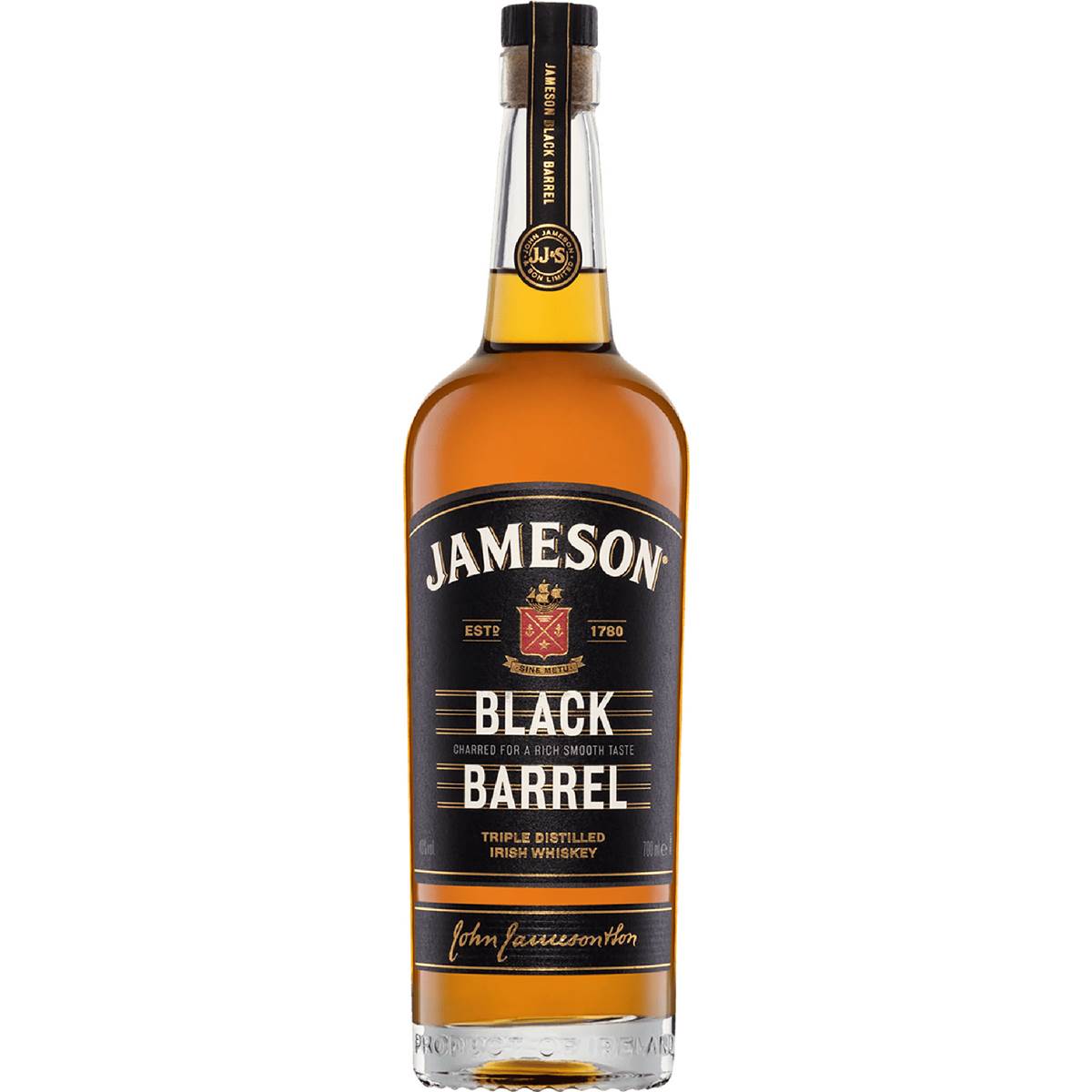 Jameson Black Barrel Irish Whiskey