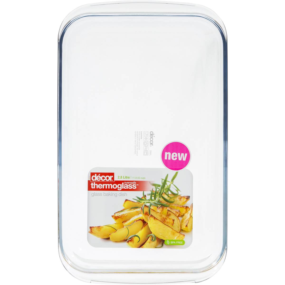 Decor Thermoglass Oblong Baking Dish 2.8l Woolworths
