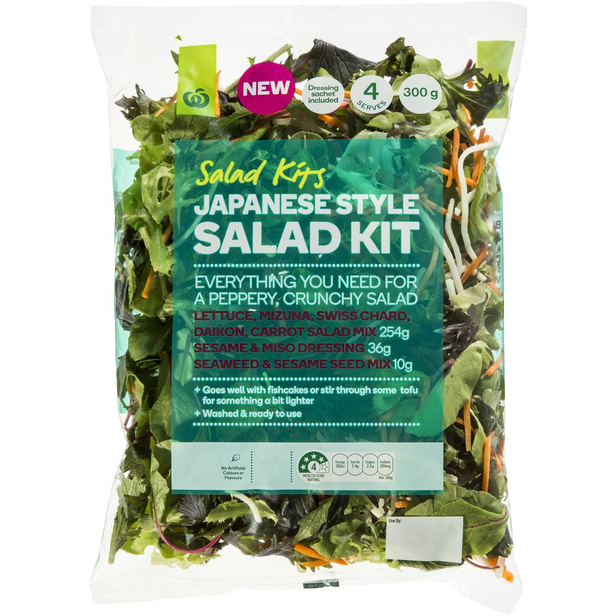 Woolworths Japanese Style Salad Kit 300g Woolworths