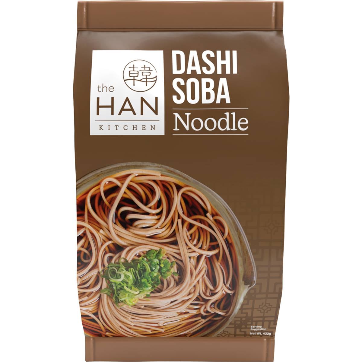 The Han Kitchen Dashi Soba Noodle 422g Woolworths