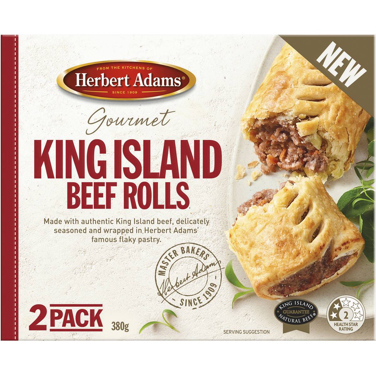 Herbert Adams King Island Sausage Rolls 2 Pack Woolworths
