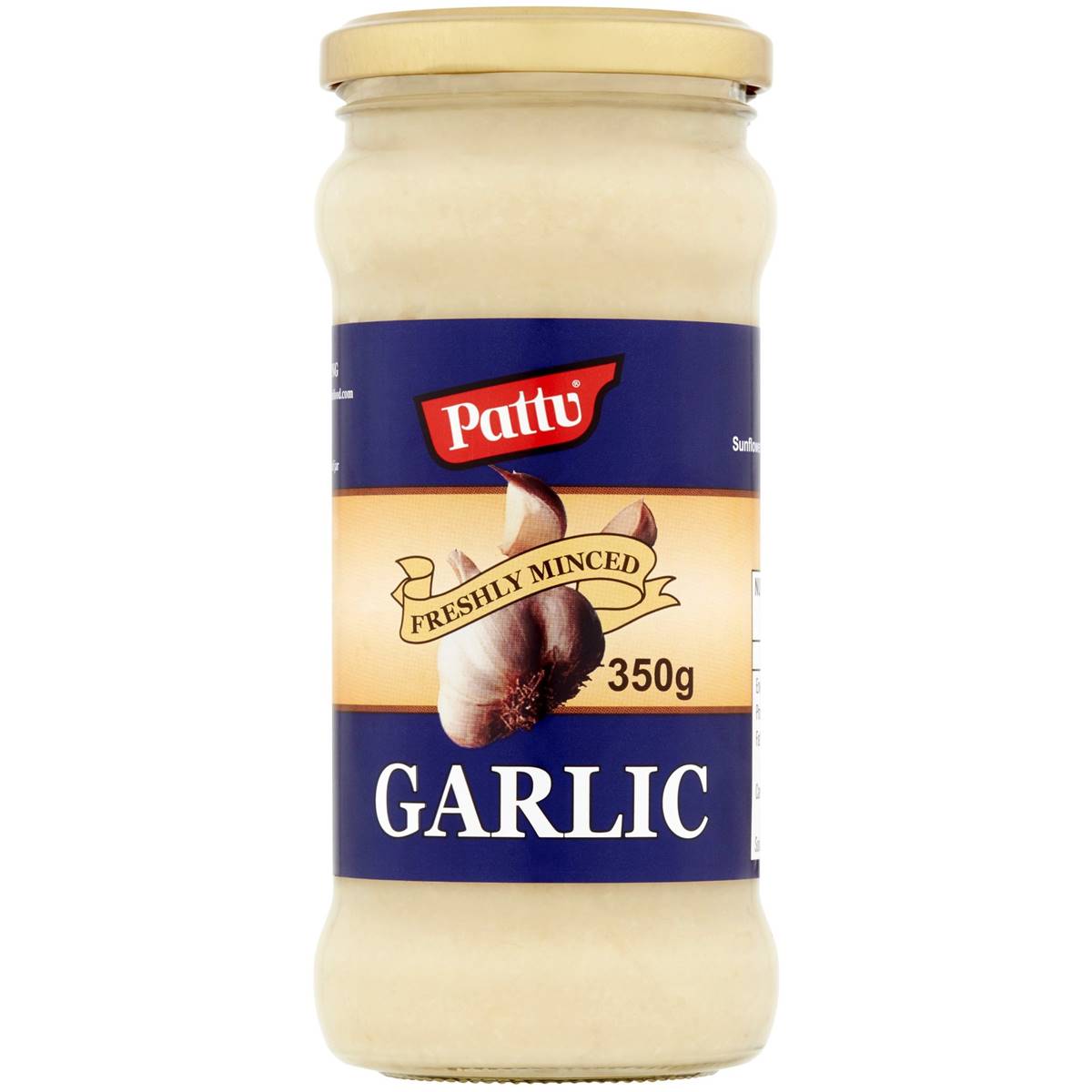 Pattu Crushed Garlic 350g Woolworths