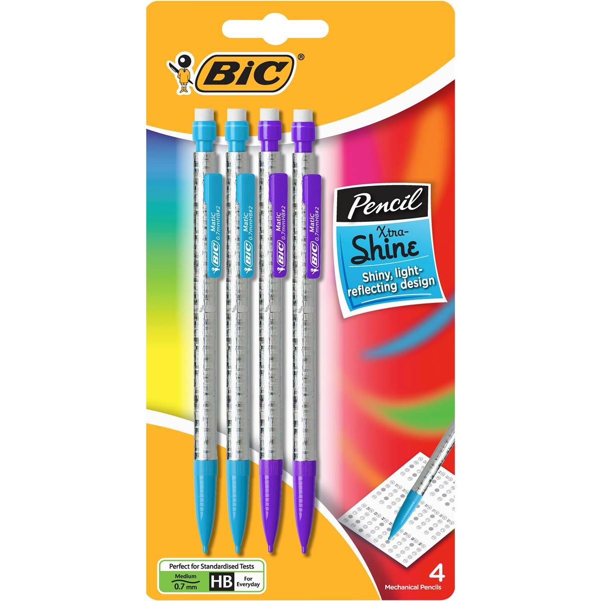 Bic Matic Shine Mechanical Pencils 