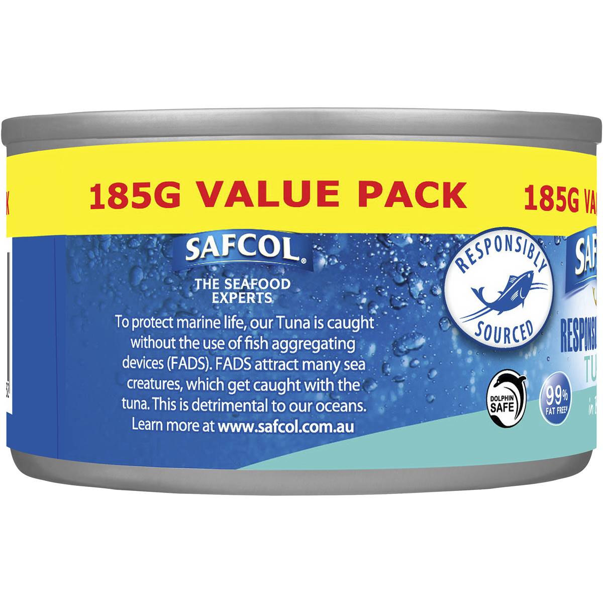 Safcol Tuna In Brine 185g Woolworths