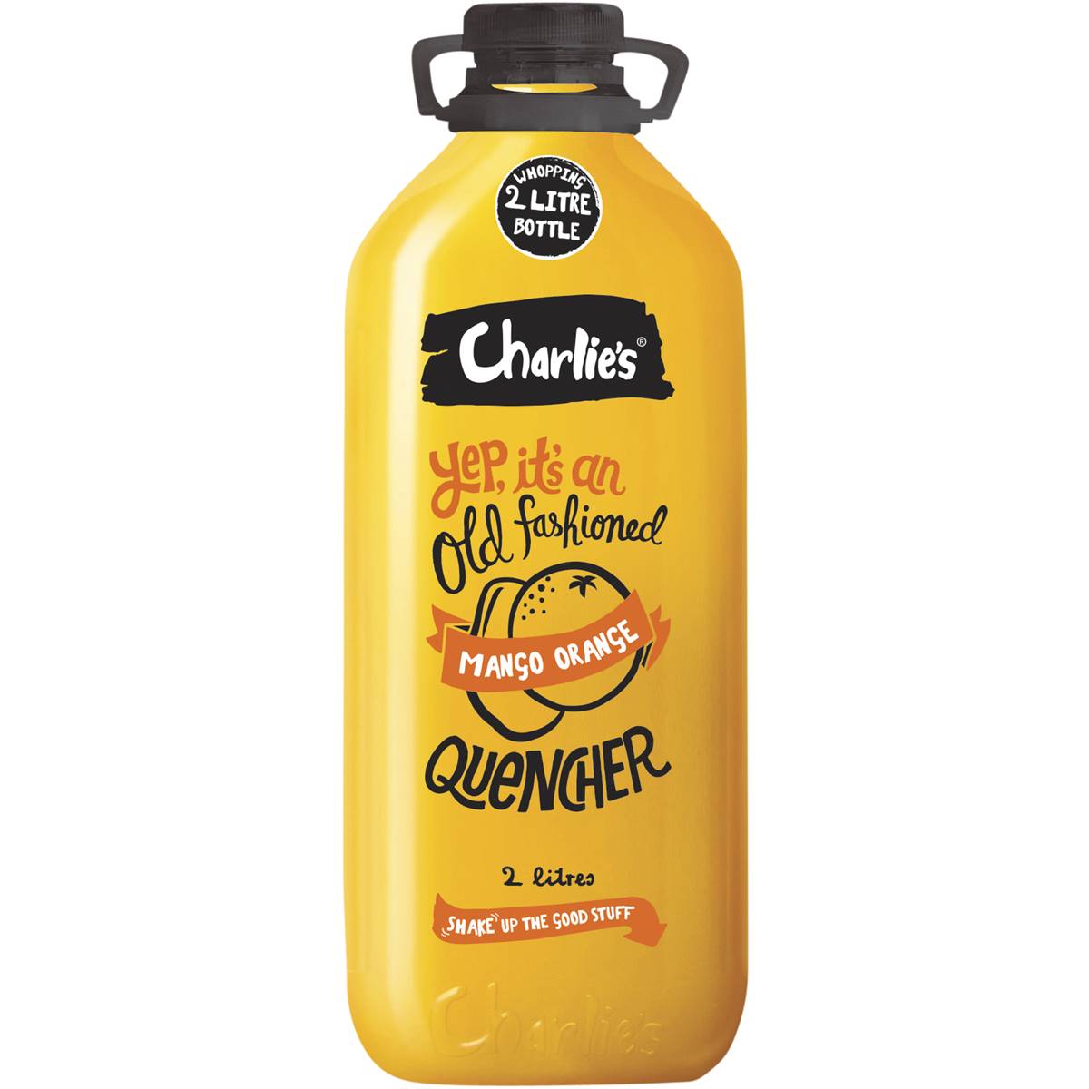 Charlies Old Fashioned Quencher Orange Mango Bottle 2l Woolworths