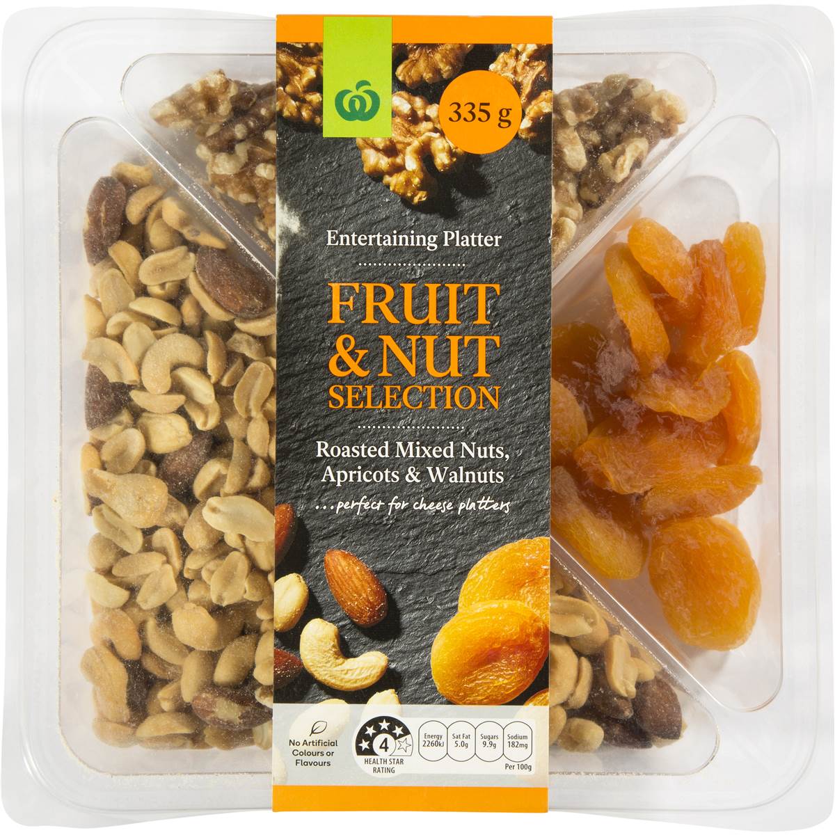 Woolworths Entertaining Platter Fruit & Nut Selection 335g Woolworths