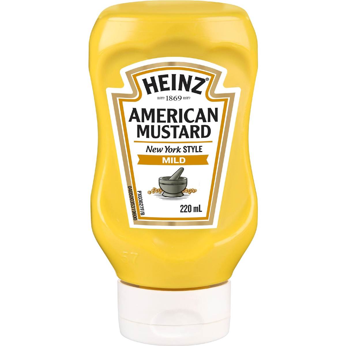 Heinz American Mustard Squeeze Bottle 220ml | Woolworths