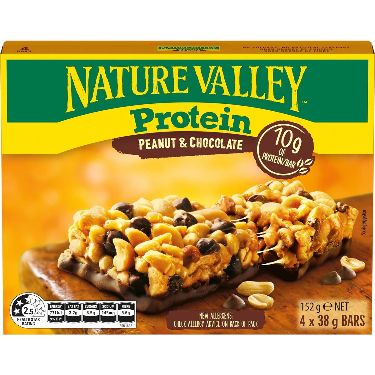 Nature Valley Protein Peanut & Chocolate Bars 4 Pack | Woolworths