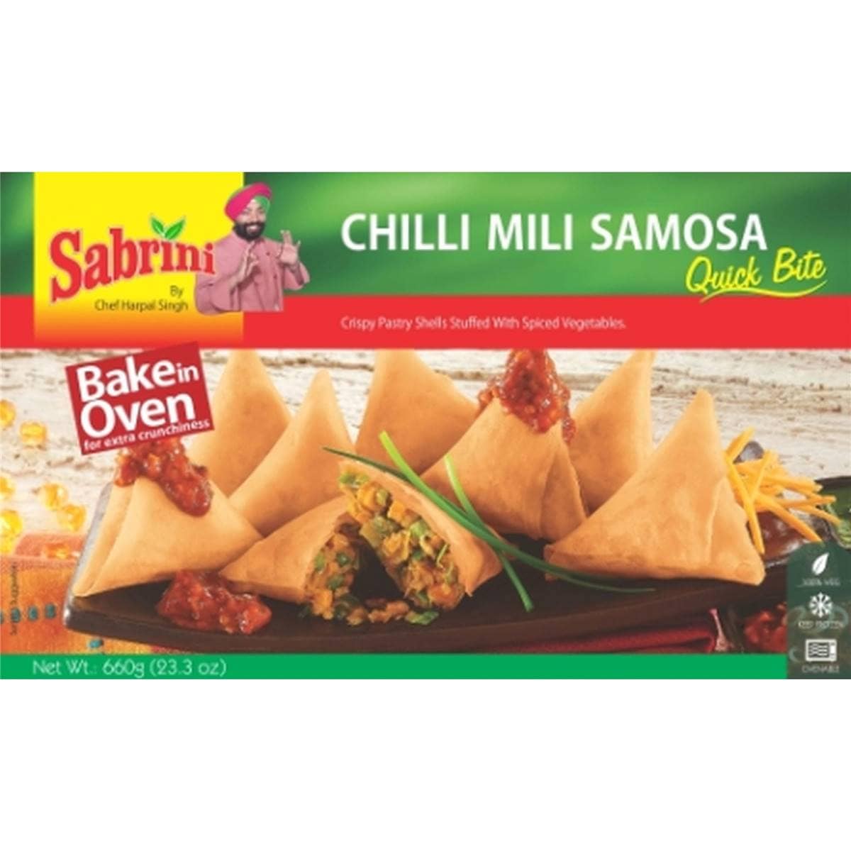 Sabrini Chilli Milli Samosa 660g Woolworths