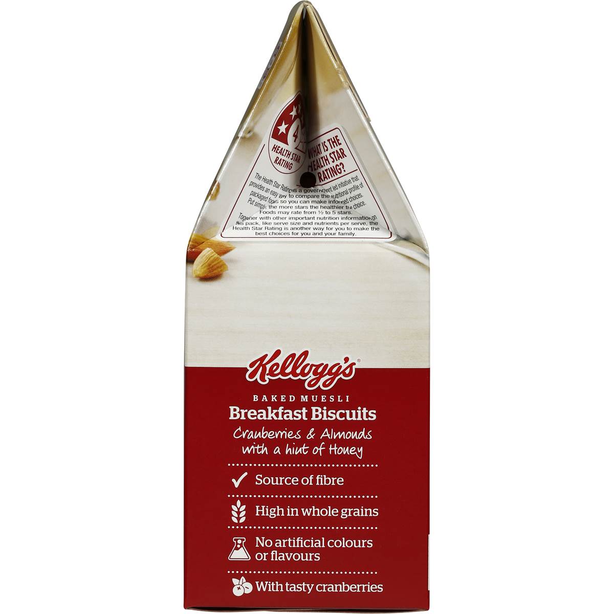 Kellogg's Baked Muesli Fruit Nut Honey Snack Biscuits 200g Woolworths