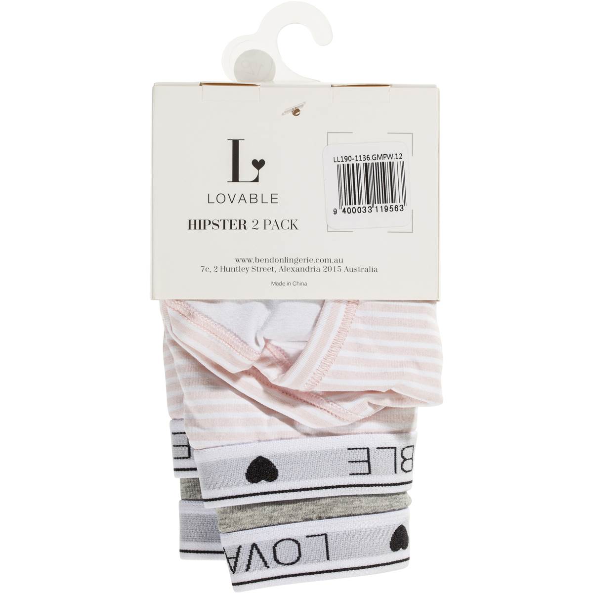 Lovable Ladies Hipster Underwear Size 12 2 Pack Woolworths