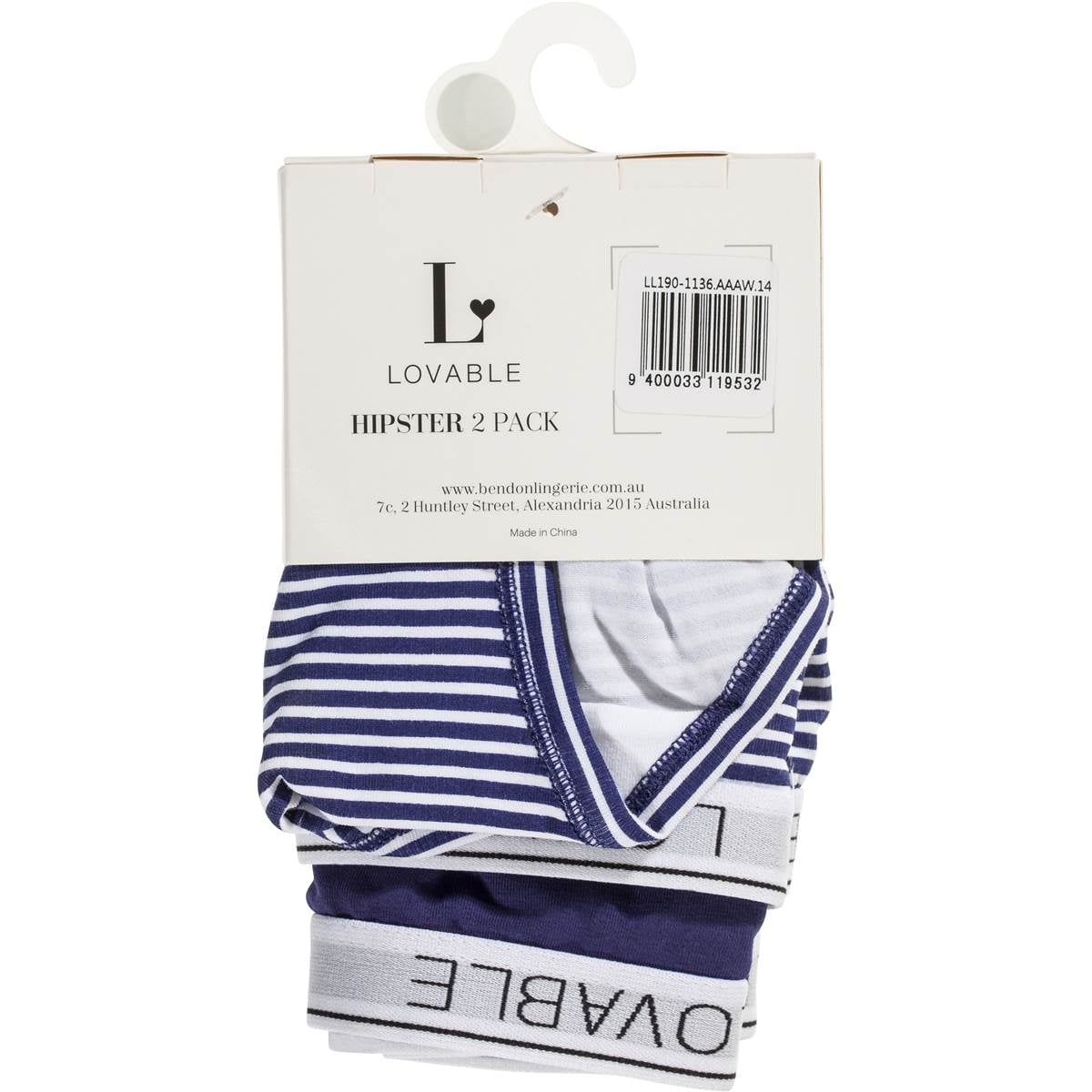 Lovable Ladies Hipster Underwear Size 14 2 Pack Woolworths