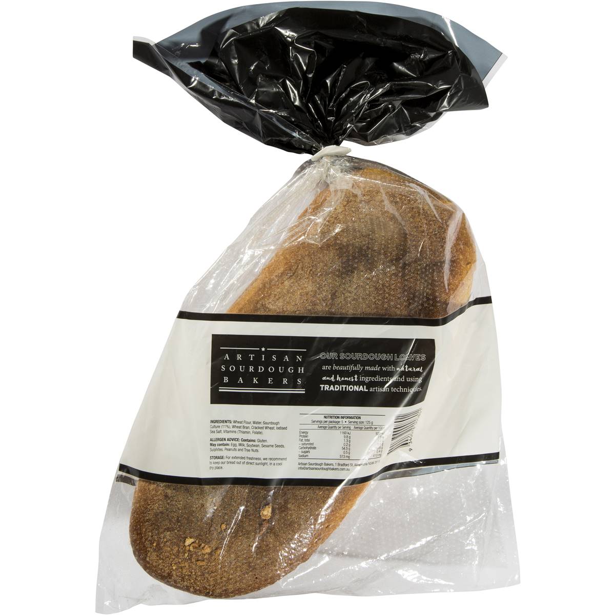 Artisan Sourdough Bakers Millers Loaf 630g | Woolworths