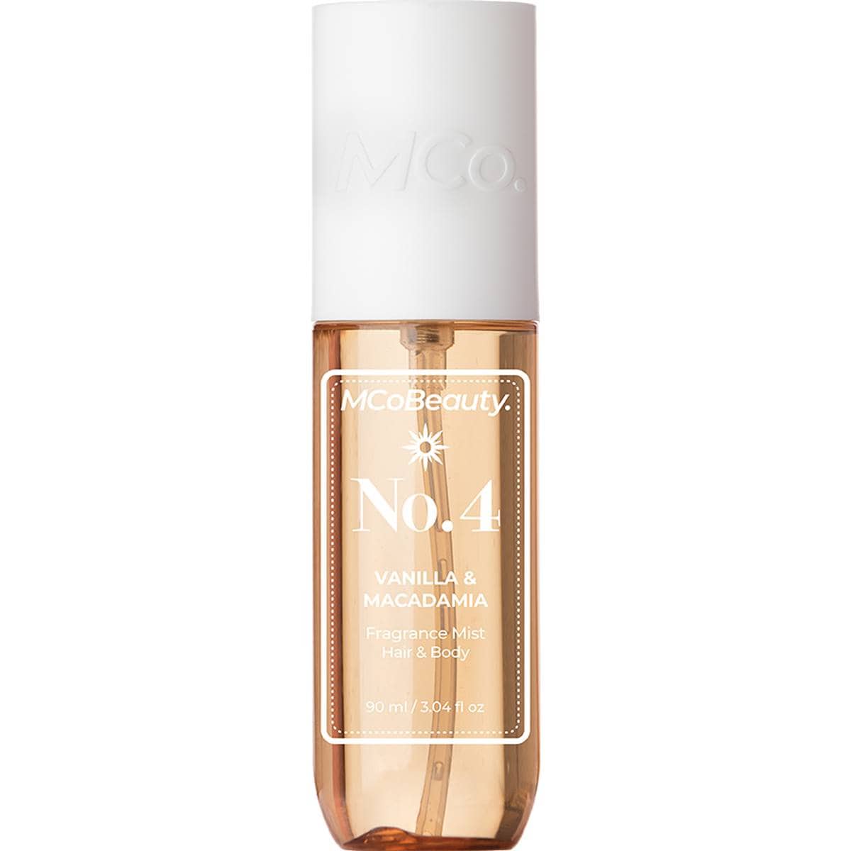 MCoBeauty Fragrance Mist Hair & Body Vanilla & Macadamia 90mL