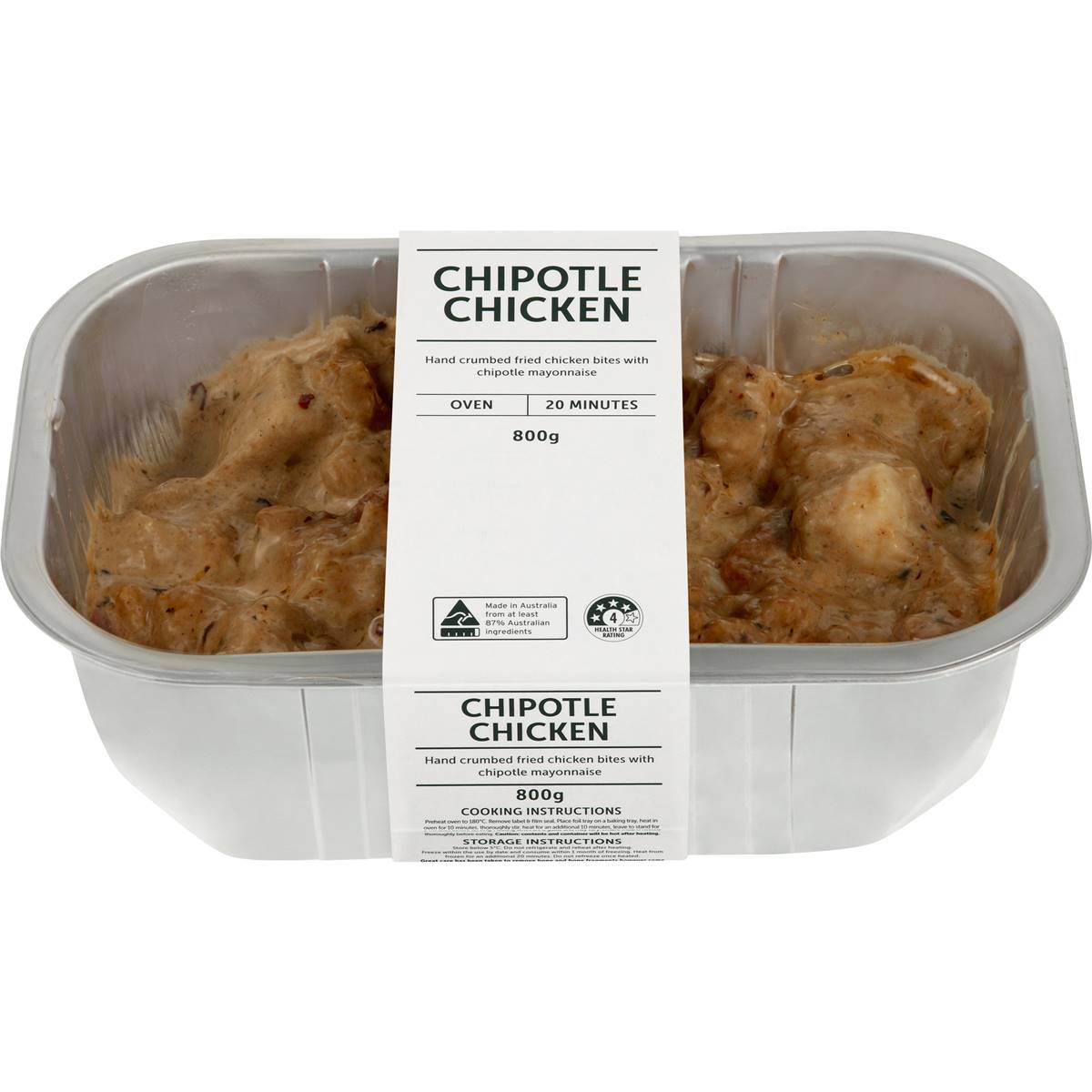Chipotle Chicken Family Meal 800g Woolworths