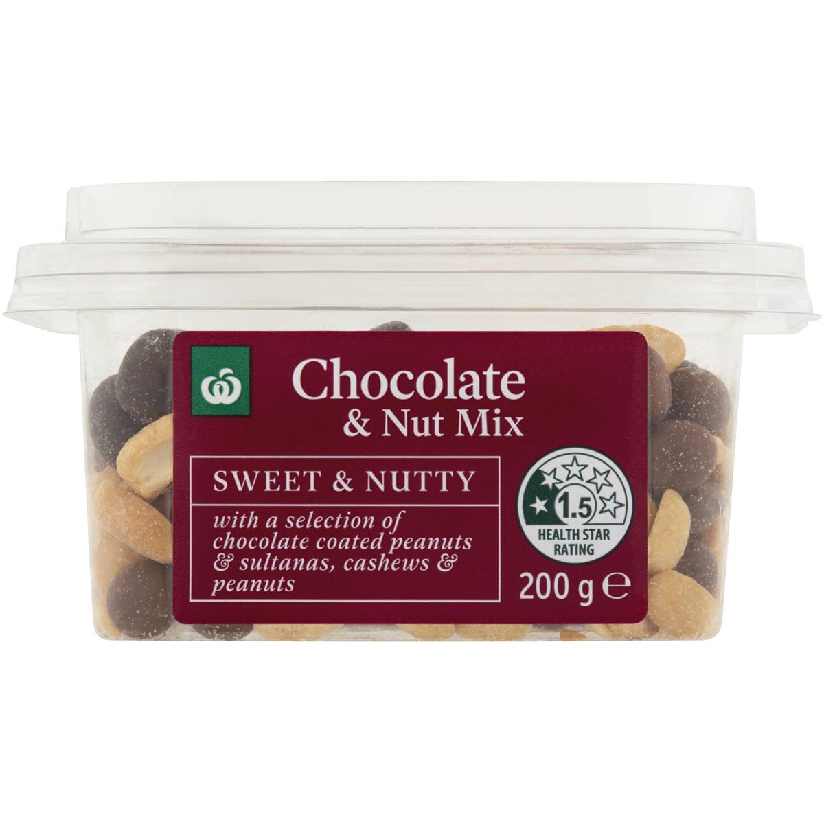 Woolworths Chocolate & Nut Mix 200g Woolworths
