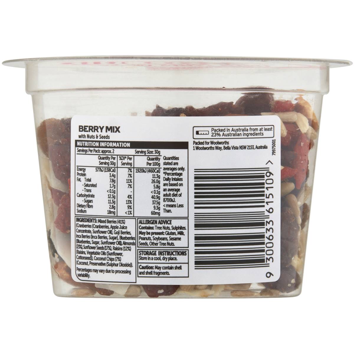 Woolworths Superfood Mix 70g Woolworths