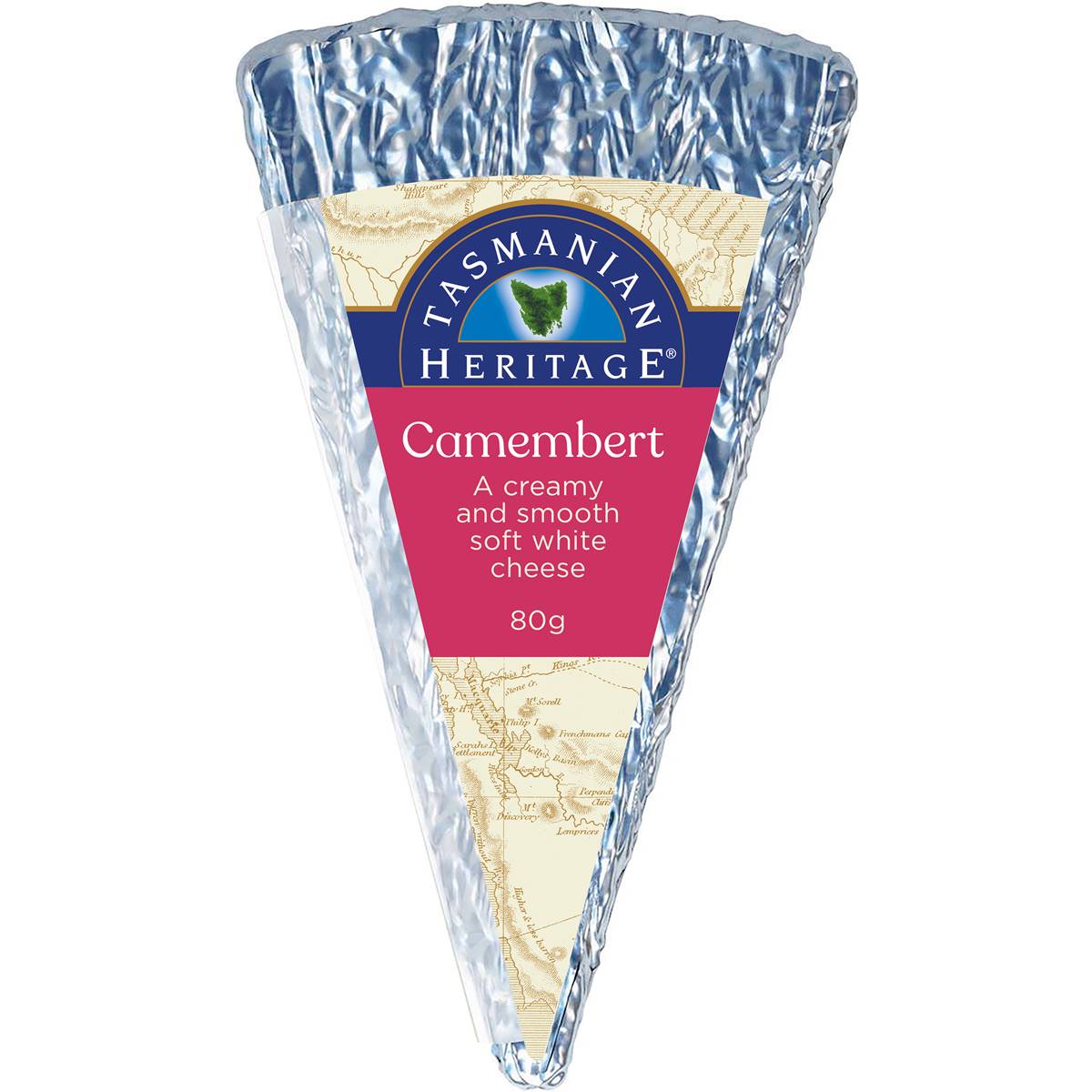 Tasmanian Heritage Camembert Cheese 80g Woolworths