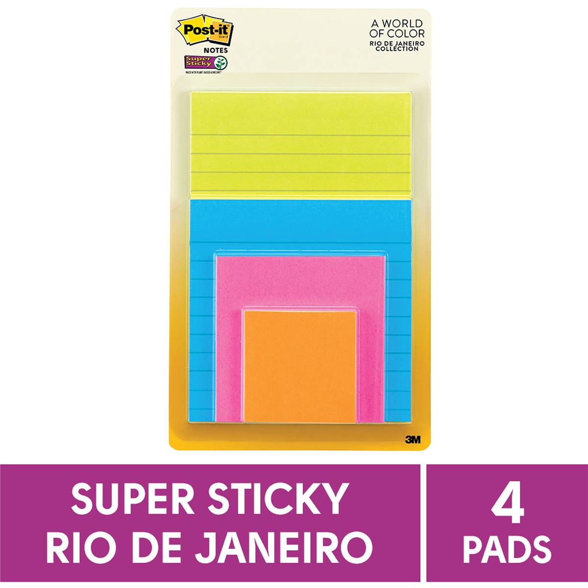 Postit Sticky Notes Rio De Janeiro Collection Each Woolworths