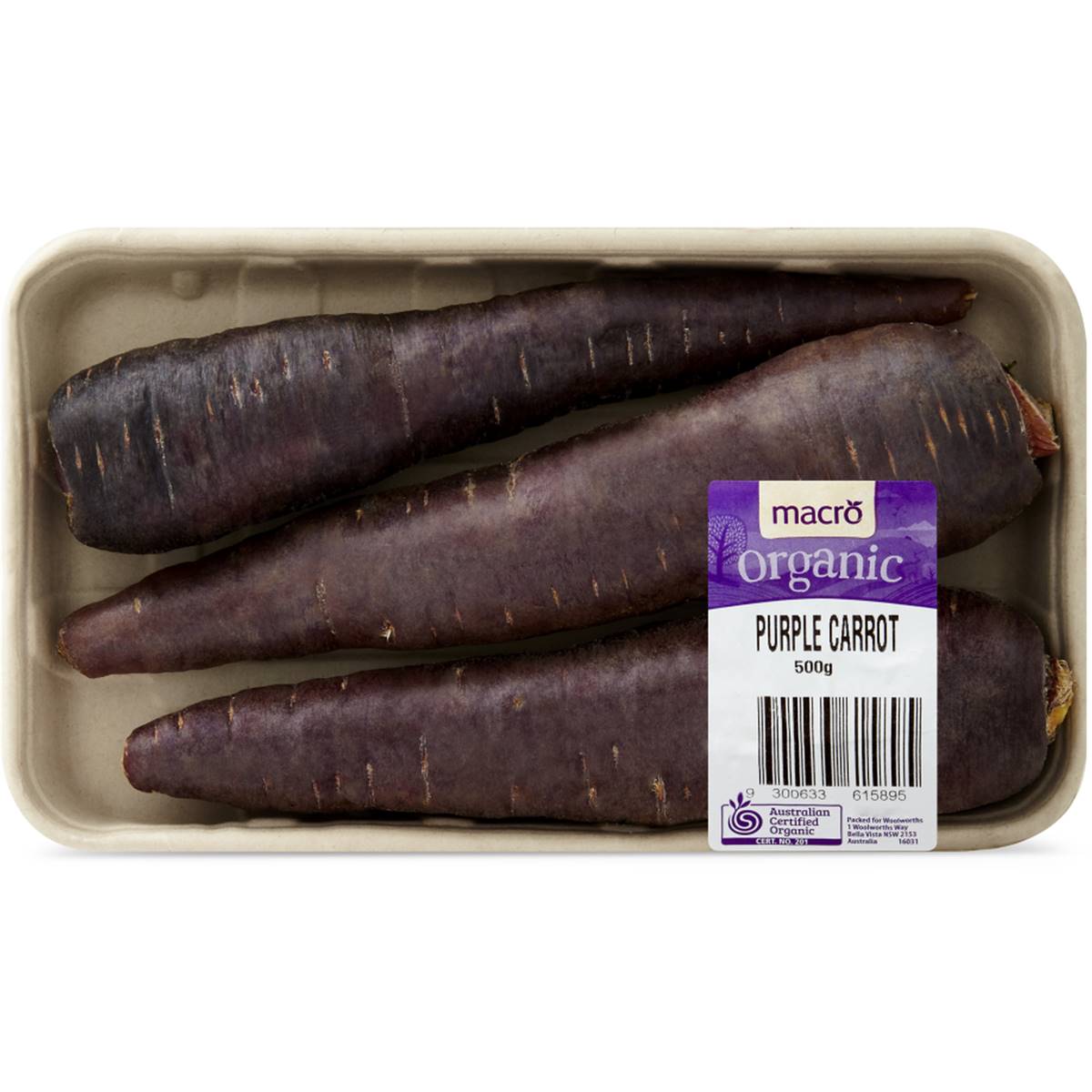 Macro Purple Carrot Organic