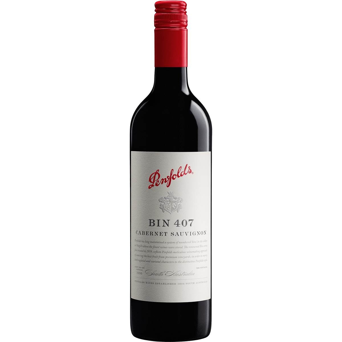 Penfolds Bin 407 2013 Cabernet Sauvignon 750ml | Woolworths