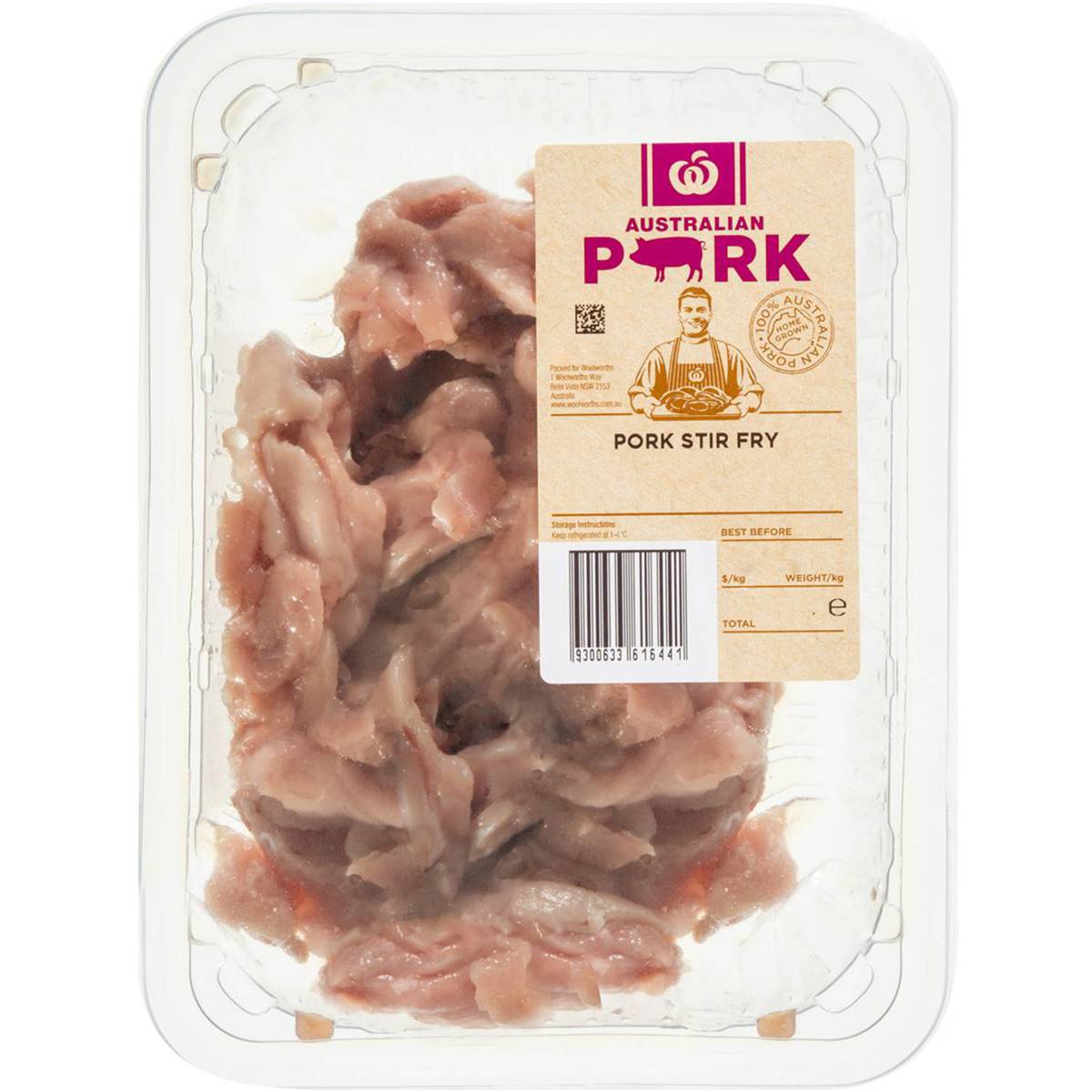 Woolworths Pork Stir Fry 500g | Woolworths